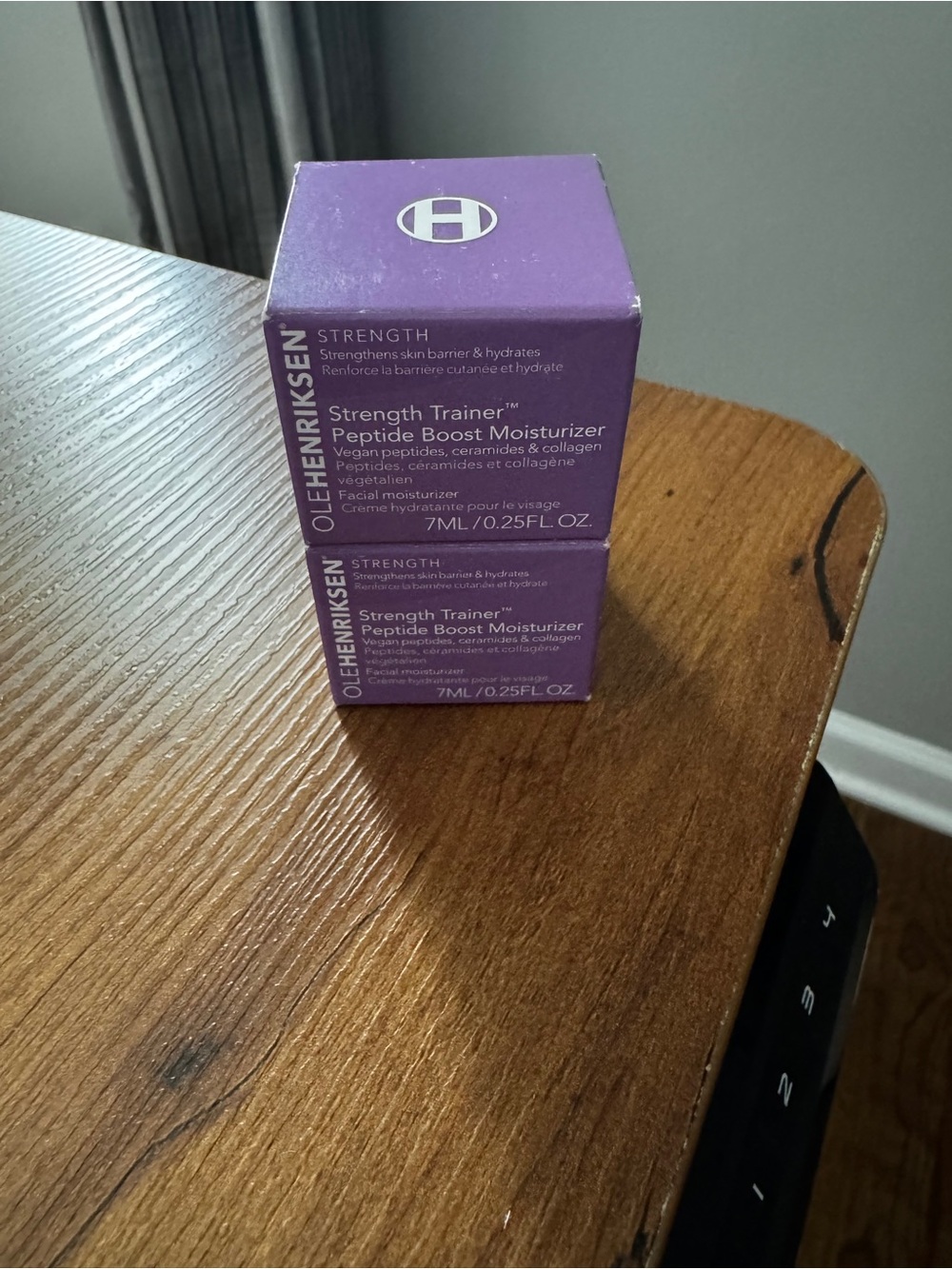 Ole Henriksen Strength Trainer Peptide Boost Moisturizer (2) totaling 14ML, NIB - Picture 3 of 4
